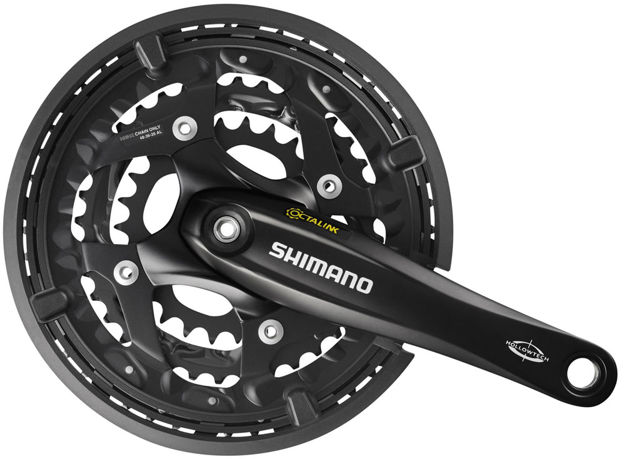 Picture of SHIMANO Crankset FC-T521 10-speed 175.0 mm 48-36-26T Black